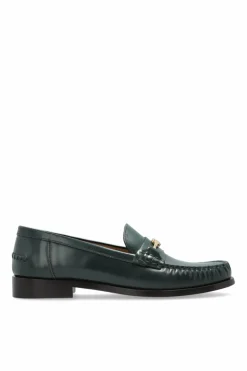 FERRAGAMO ZIELONY Buty `Harry` typu `loafers`