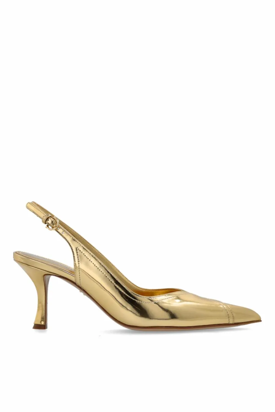 FERRAGAMO ZŁOTY Buty na obcasie `Egna`