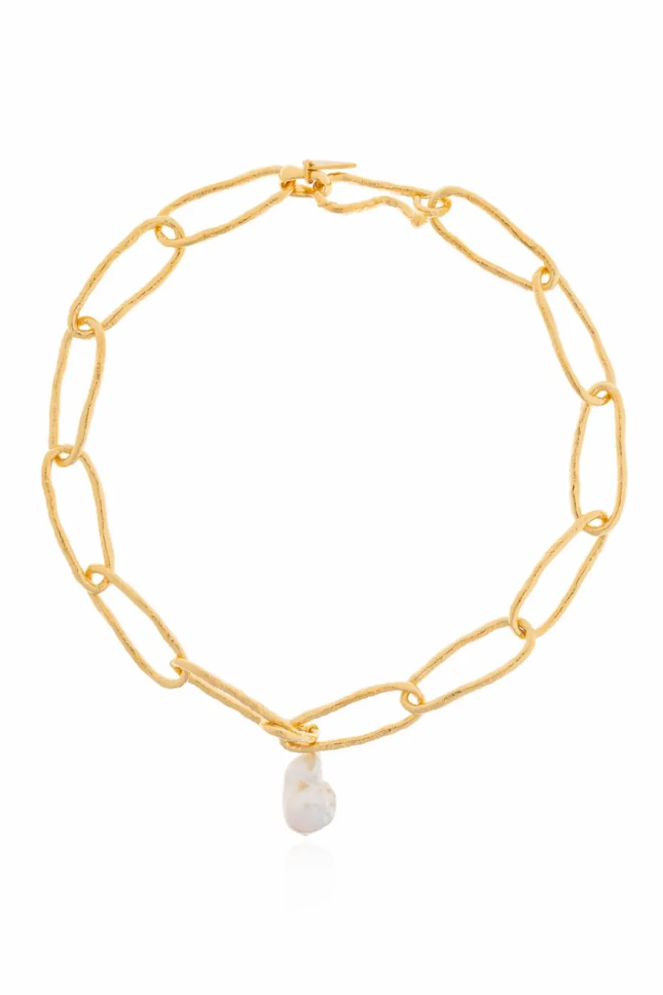 forte_forte ZŁOTY Naszyjnik z brązu