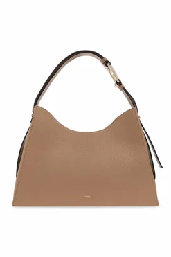 Furla beżowy Torba na ramię `Nuvola Large`