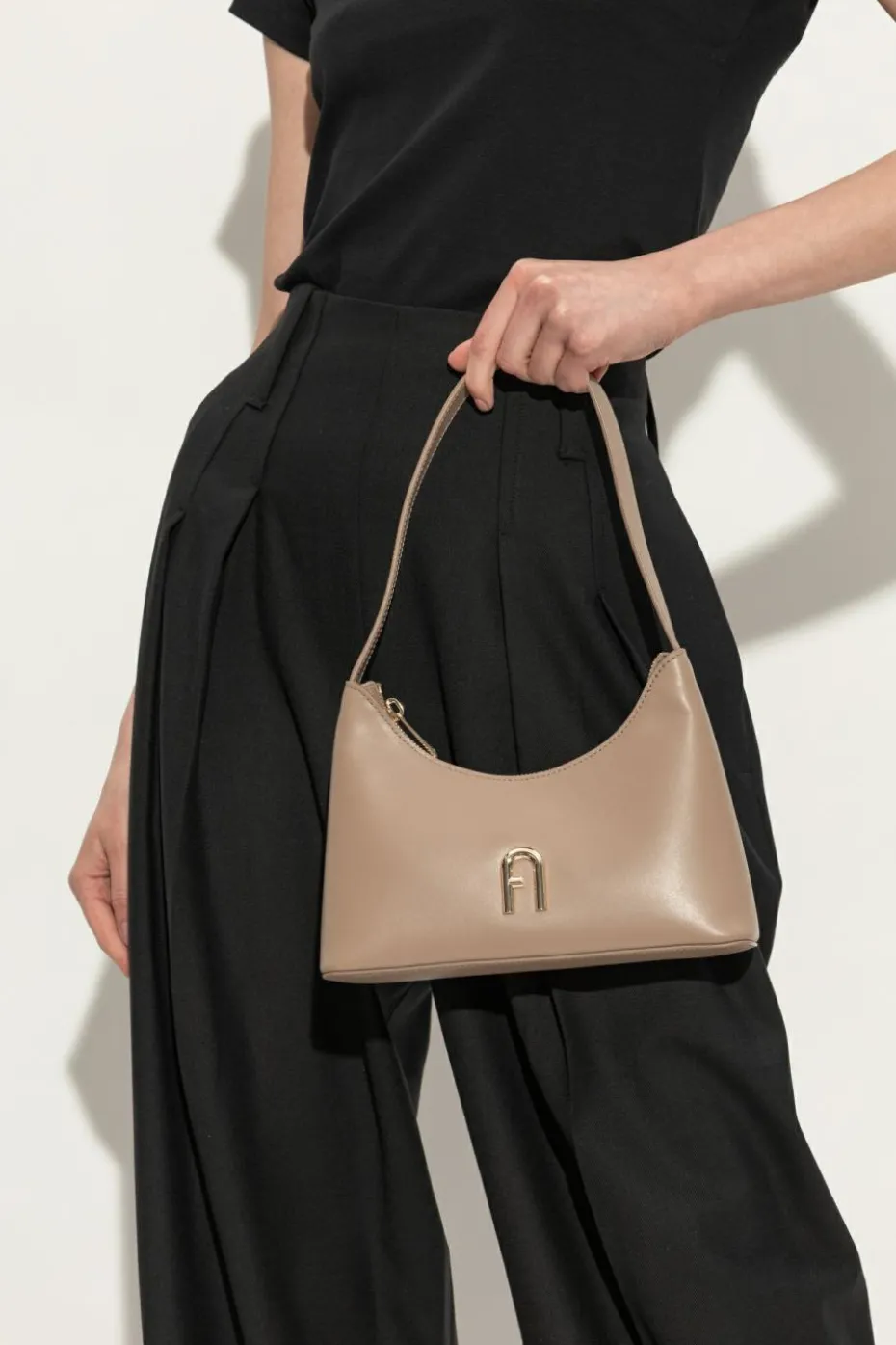 Furla beżowy Torba na ramię `Diamante Mini`