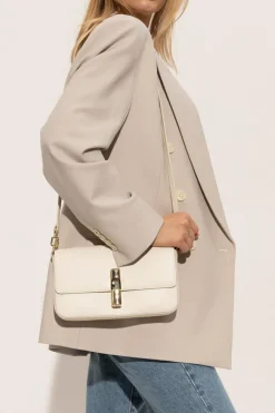 Furla BIAŁY Torba na ramię `Iride Small`