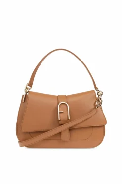 Furla BRĄZOWY Torba do ręki ‘Flow Medium’
