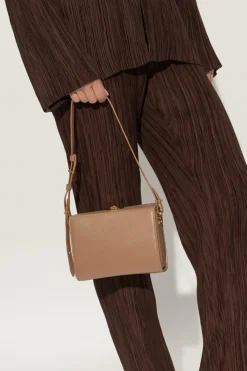 Furla BRĄZOWY Torba na ramię `Acro Mini`