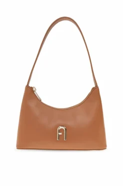 Furla BRĄZOWY Torba na ramię `Diamante Mini`