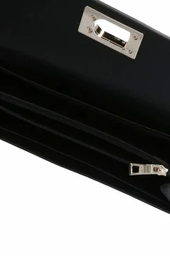 Furla CZARNY Portfel ‘1927’ z logo