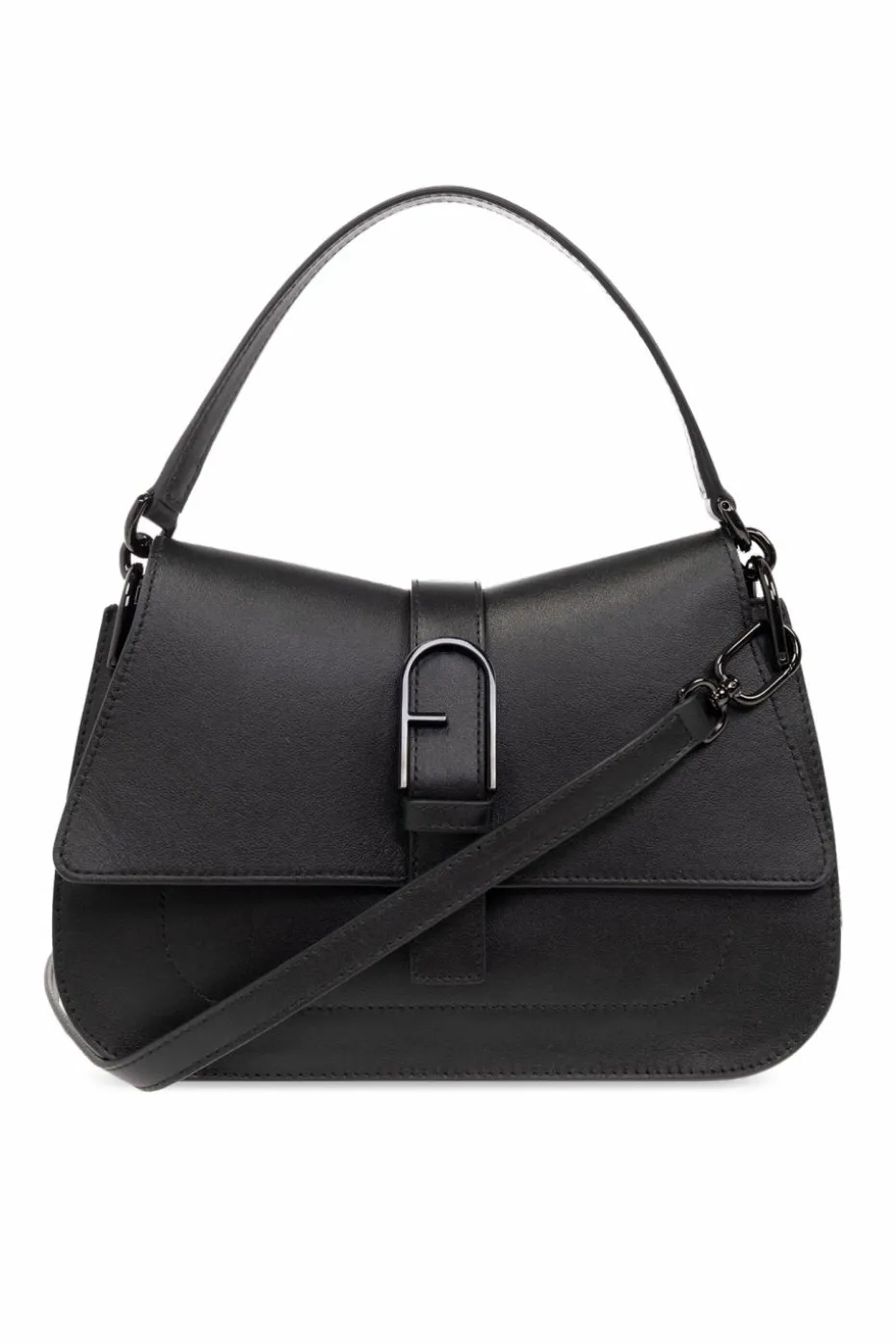 Furla CZARNY Torba na ramię ‘Flow Medium’