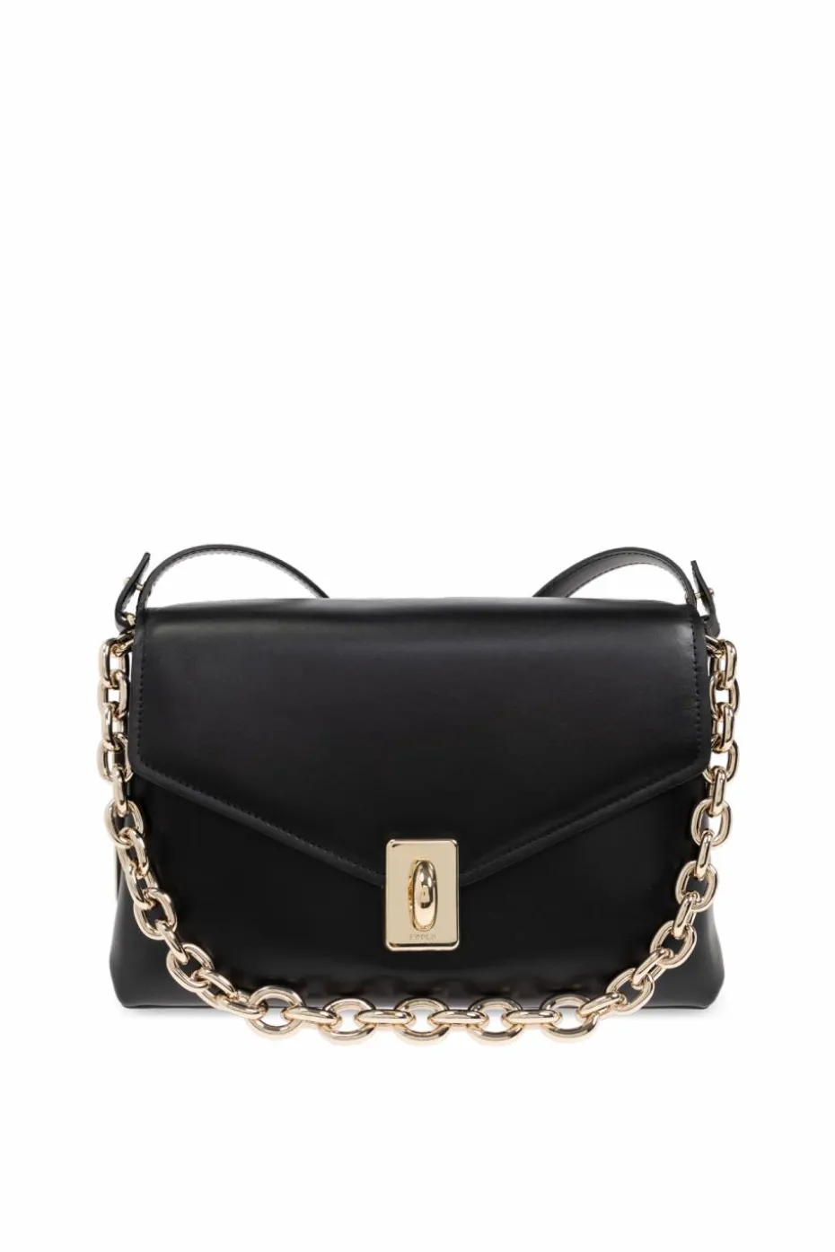 Furla CZARNY Torba na ramię `Meridiana Medium`