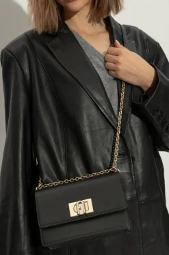 Furla CZARNY Torba na ramię ‘Are’