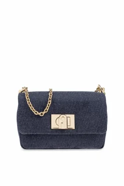 Furla GRANATOWY Torba na ramię `1927 Mini`