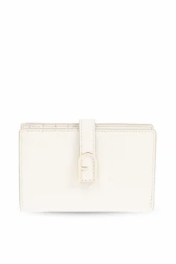 Furla kremowy Portfel ‘Flow Medium’