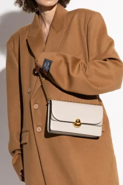 Furla kremowy Torba na ramię `Sfera`