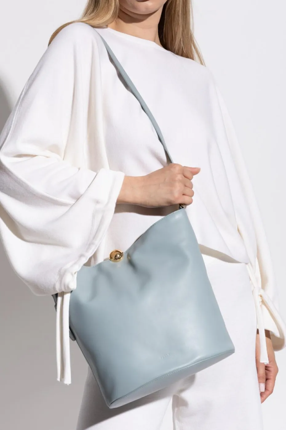 Furla NIEBIESKI Torba na ramię `Sfera Soft Medium`