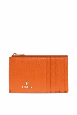 Furla POMARAŃCZOWY Etui na karty `Camelia M`