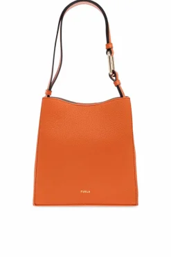 Furla POMARAŃCZOWY Torba na ramię `Nuvola Mini`