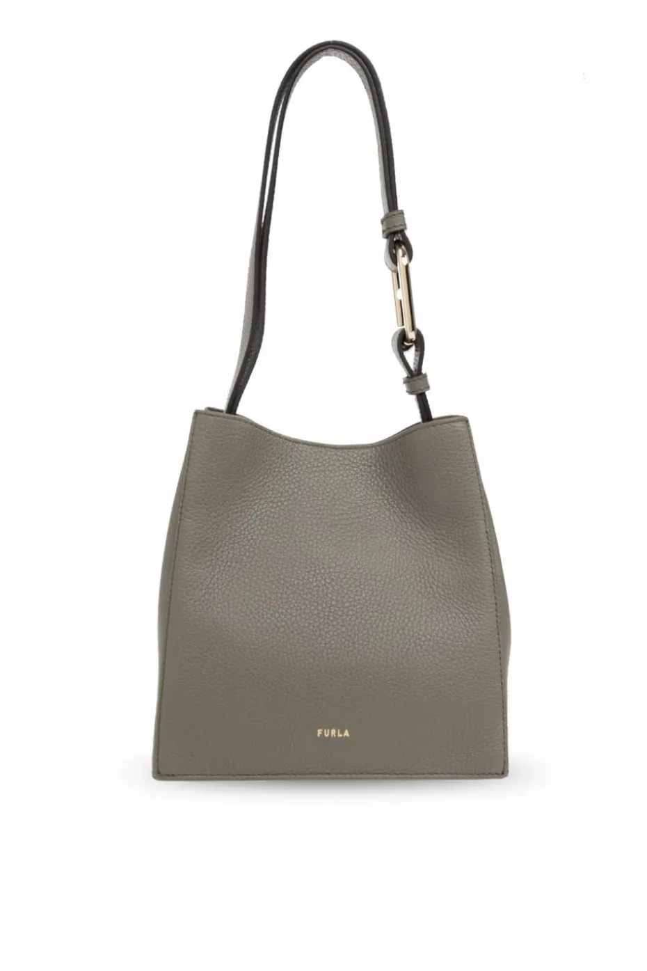 Furla SZARY Torba na ramię `Nuvola Mini` typu `bucket`
