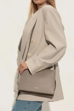 Furla SZARY Torba na ramię `Nuvola Small`