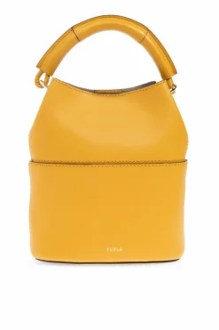 Furla ŻÓŁTY Torba do ręki `Sfera Mini`