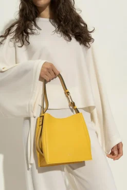 Furla ŻÓŁTY Torba na ramię `Nuvola Mini`