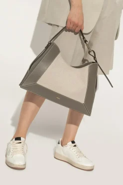 Furla ZIELONY Torba `Baia Large` typu `shopper`