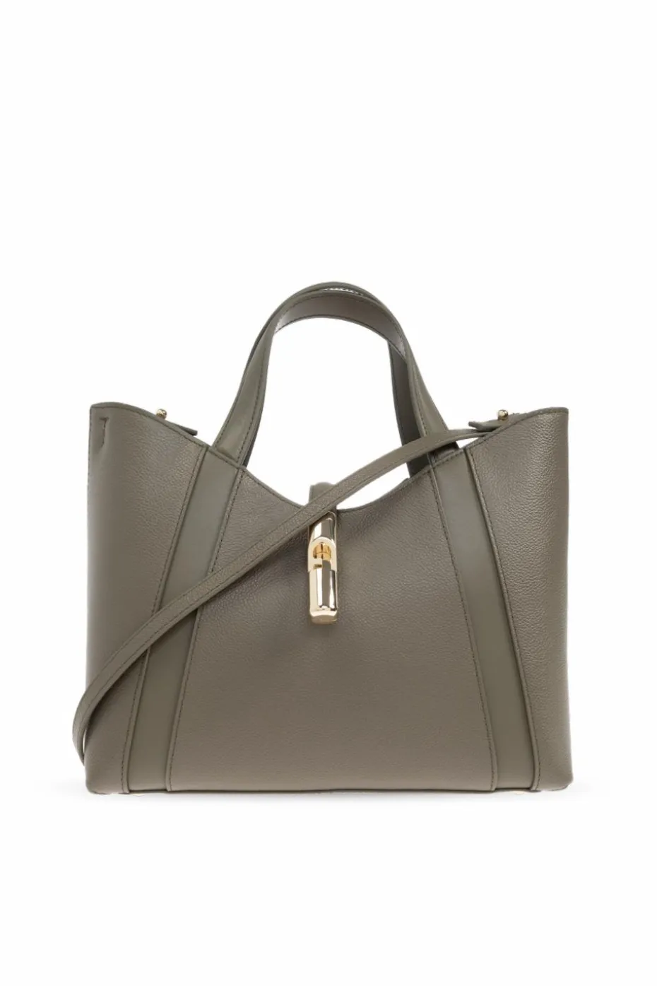 Furla ZIELONY Torba do ręki `Goccia Small`