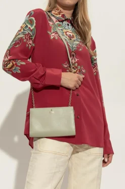 Furla ZIELONY Torba na ramię `Camelia Mini`