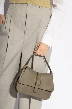 Furla ZIELONY Torba na ramię ‘Flow Medium’
