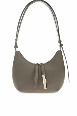 Furla ZIELONY Torba na ramię `Goccia Small`