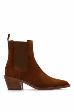 Gianvito Rossi BRĄZOWY Botki za kostkę `Wylie`