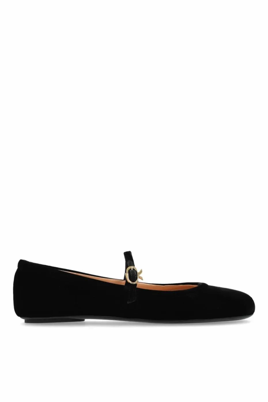 Gianvito Rossi CZARNY Baleriny `Carla`