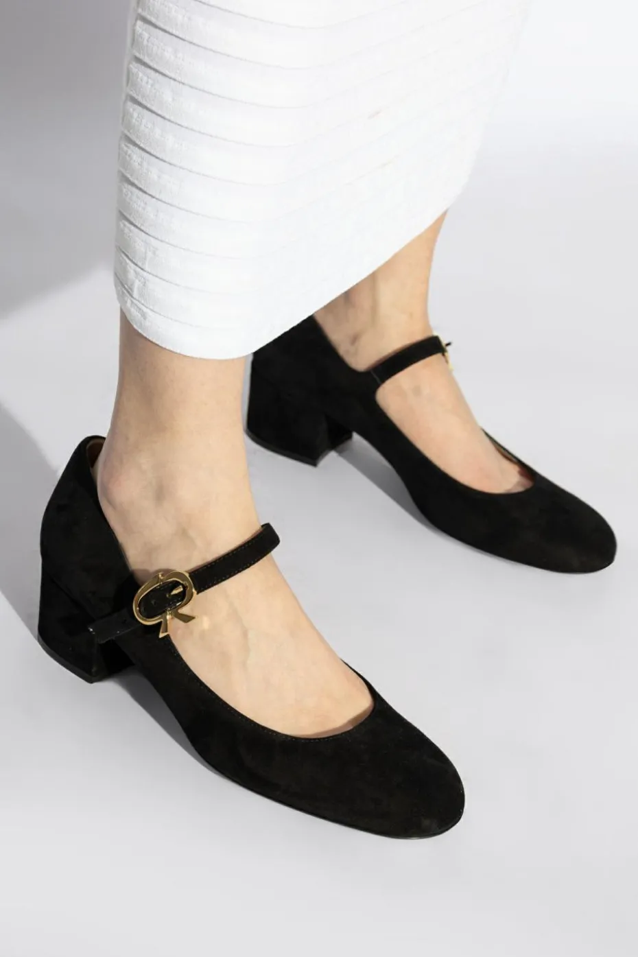 Gianvito Rossi CZARNY Buty na obcasie `Mary`