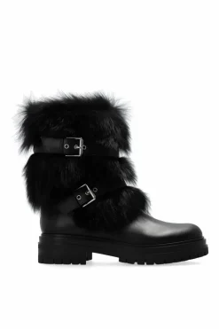 Gianvito Rossi CZARNY Skórzane buty ‘Maverick’
