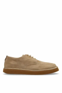 Giorgio Armani beżowy Zamszowe buty