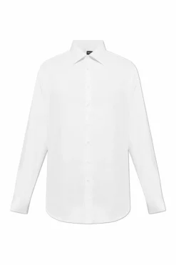 Giorgio Armani BIAŁY Klasyczna koszula