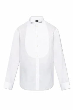 Giorgio Armani BIAŁY Smokingowa koszula