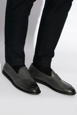 Giorgio Armani CZARNY Buty typu `loafers`