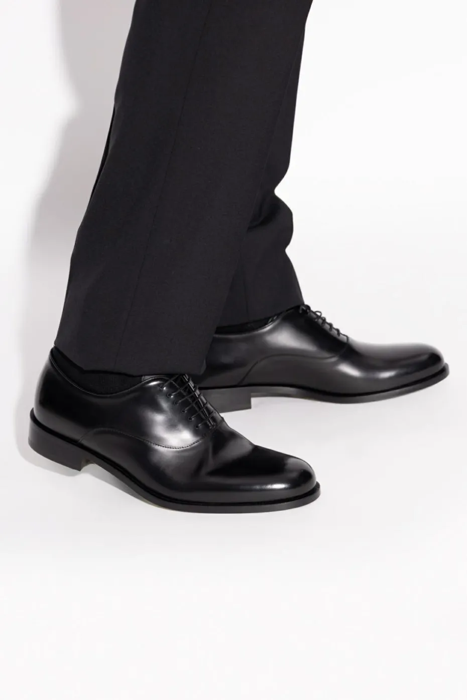 Giorgio Armani CZARNY Buty typu `derby`