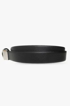 Giorgio Armani CZARNY Pasek z logo