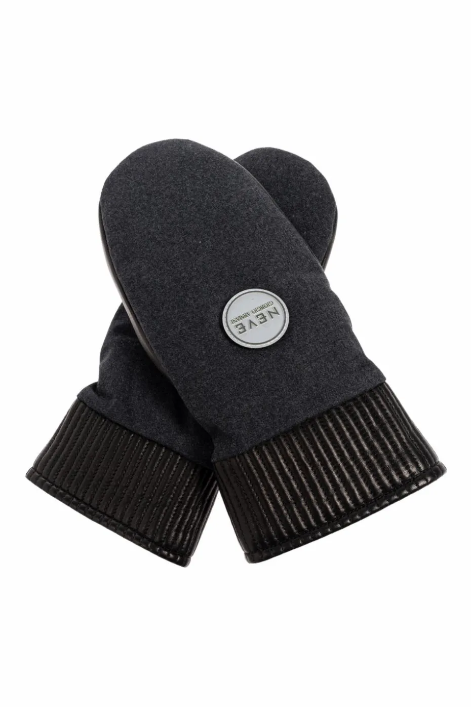 Giorgio Armani CZARNY Rękawice z logo