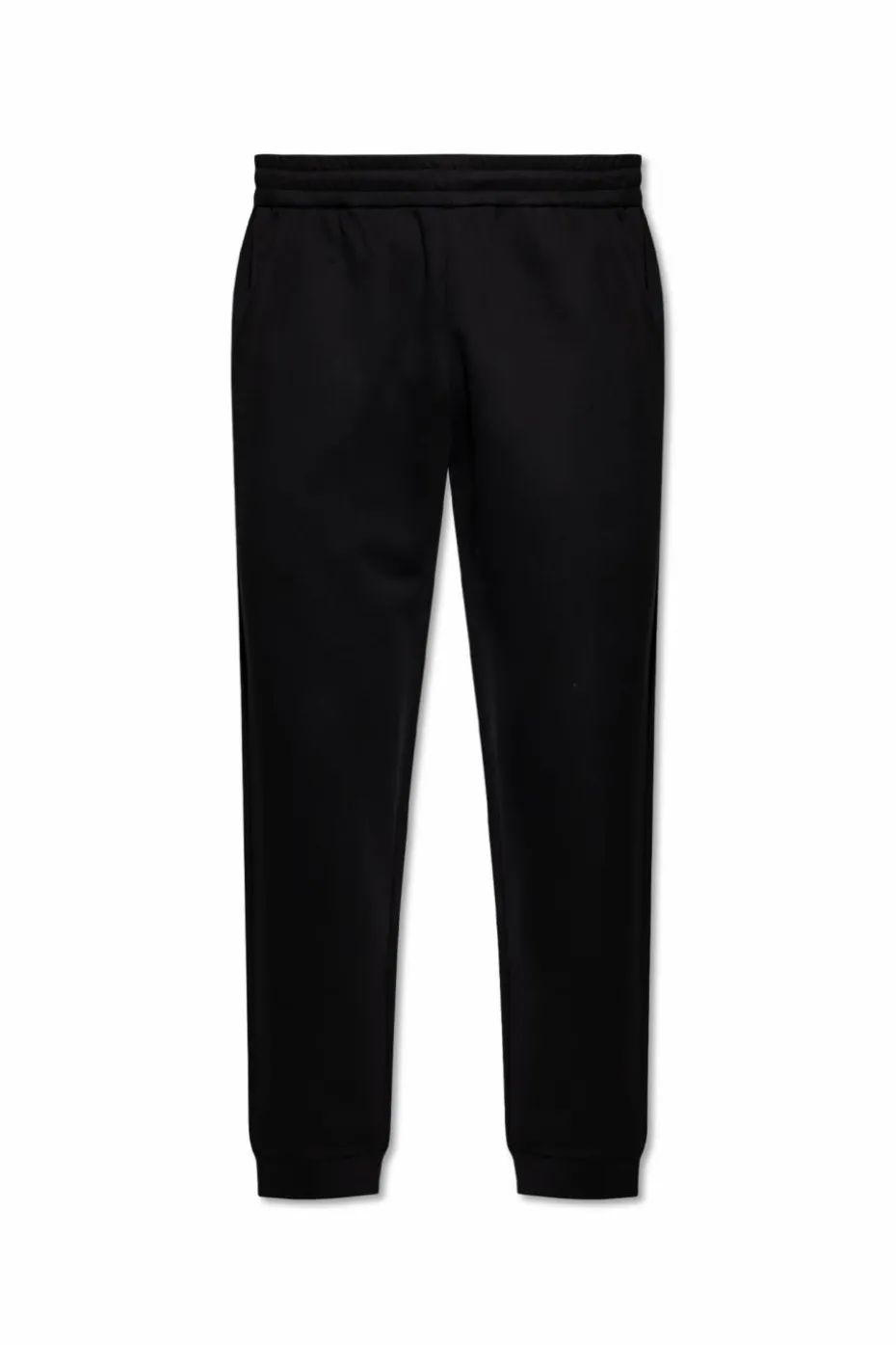 Giorgio Armani CZARNY Spodnie dresowe