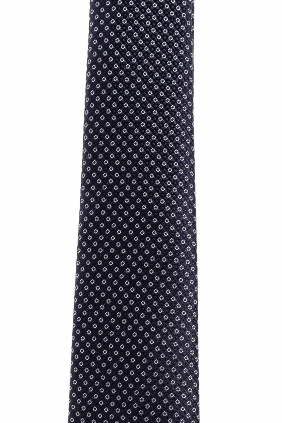 Giorgio Armani GRANATOWY Jedwabny krawat