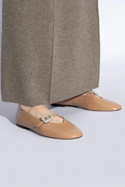 Giuseppe Zanotti beżowy Baleriny `Amanda`
