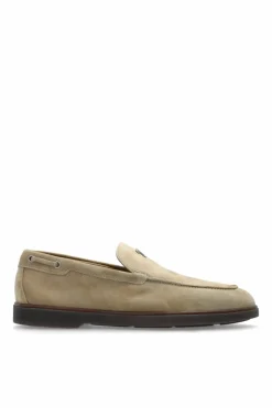 Giuseppe Zanotti beżowy Buty `Berth` typu loafers`