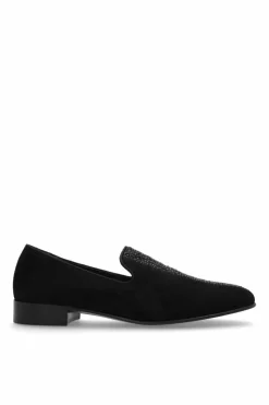 Giuseppe Zanotti CZARNY Buty typu `loafers` z połyskującymi kryształami