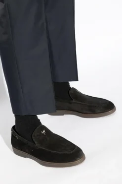 Giuseppe Zanotti CZARNY Buty `Berth` typu loafers`