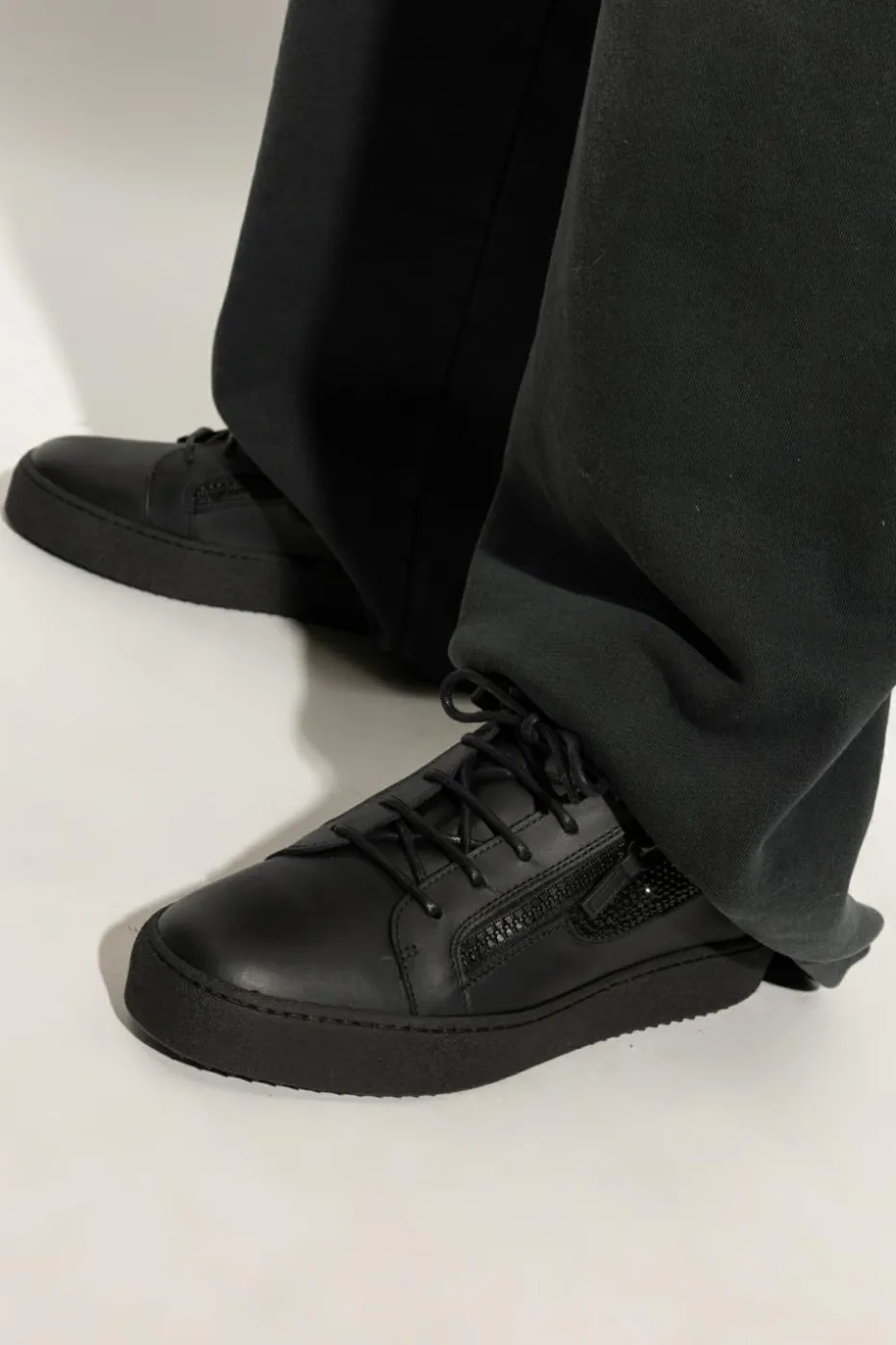Giuseppe Zanotti CZARNY Buty sportowe