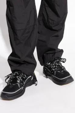 Giuseppe Zanotti CZARNY Buty sportowe `Inox`
