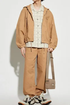 Givenchy beżowy Kurtka z kapturem