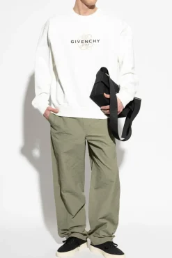 Givenchy BIAŁY Bluza z logo