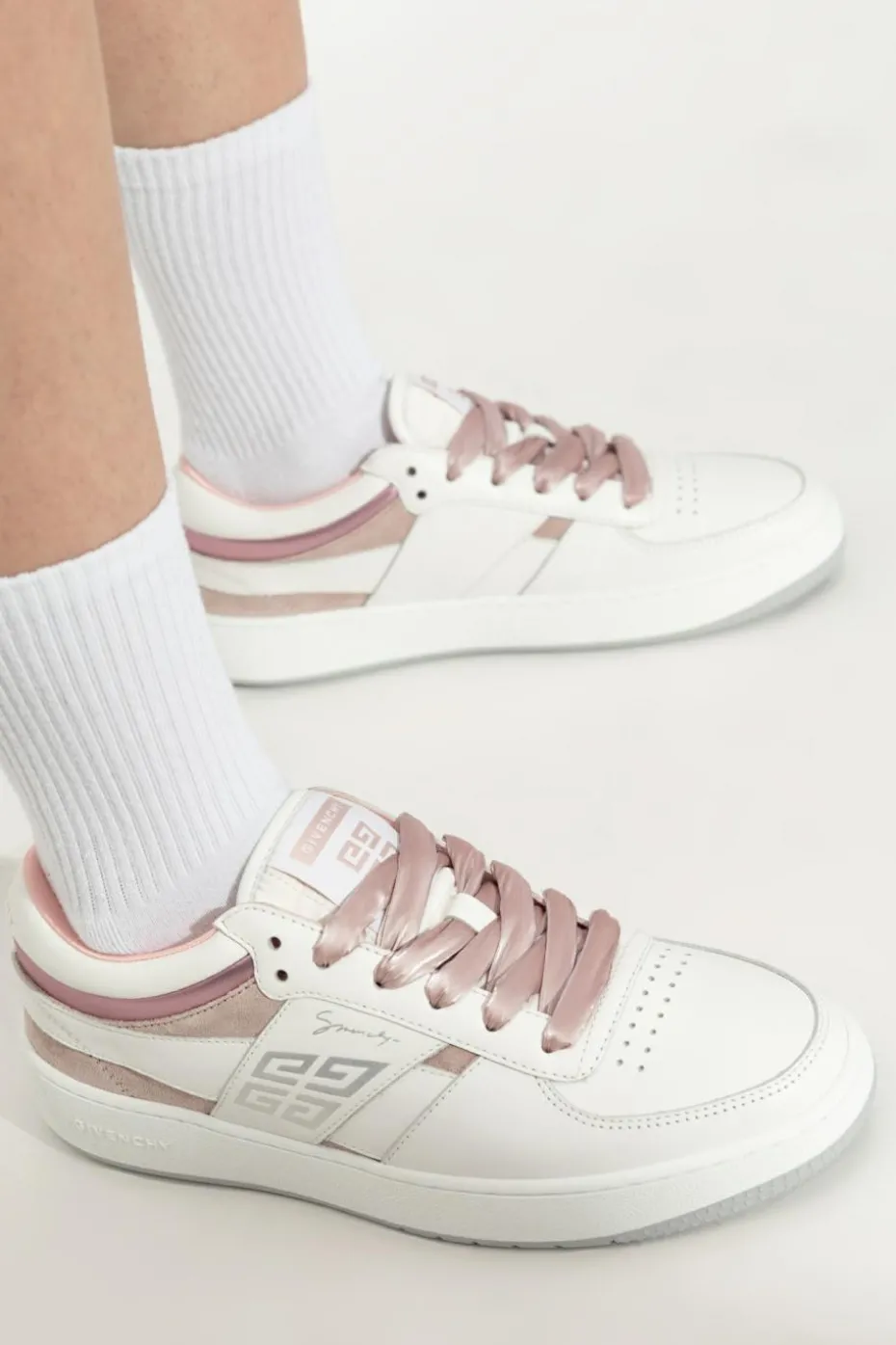 Givenchy BIAŁY Buty sportowe `Lace Up`